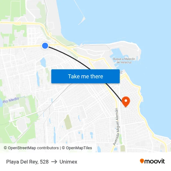Playa Del Rey, 528 to Unimex map