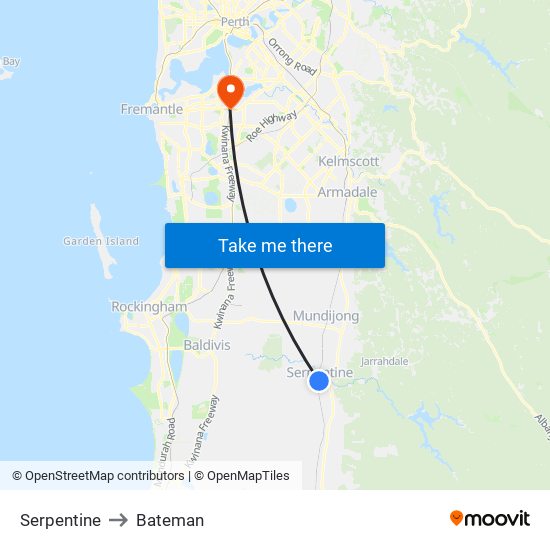 Serpentine to Bateman map