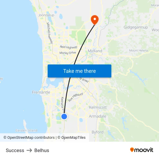 Success to Belhus map