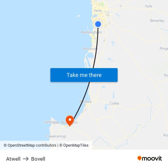 Atwell to Bovell map