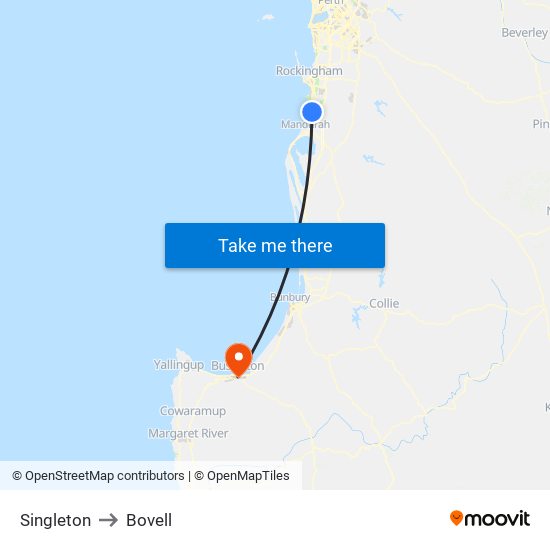 Singleton to Bovell map