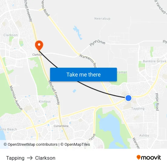 Tapping to Clarkson map