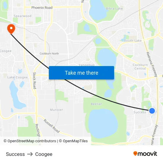 Success to Coogee map