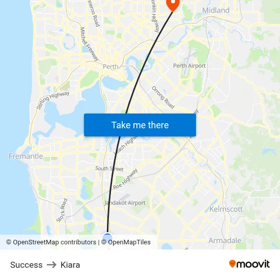 Success to Kiara map