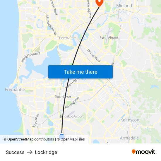 Success to Lockridge map