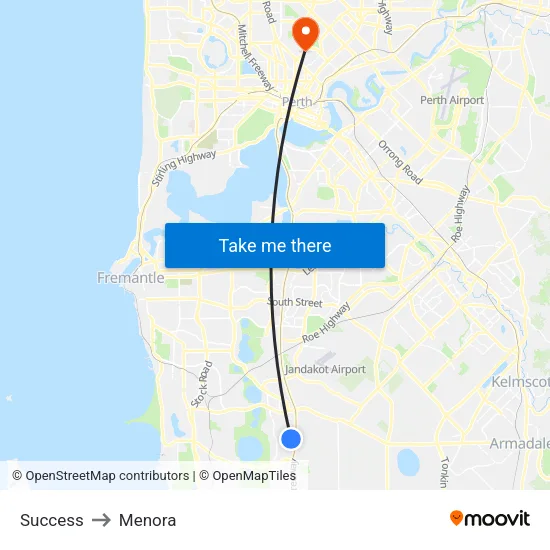 Success to Menora map