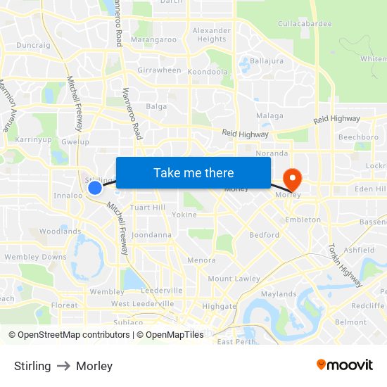 Stirling to Morley map