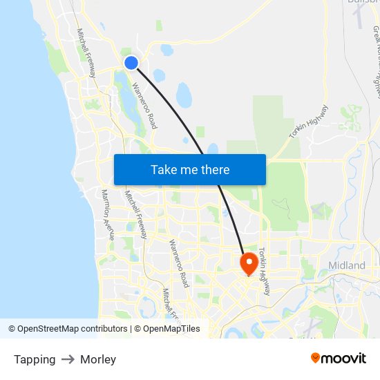 Tapping to Morley map