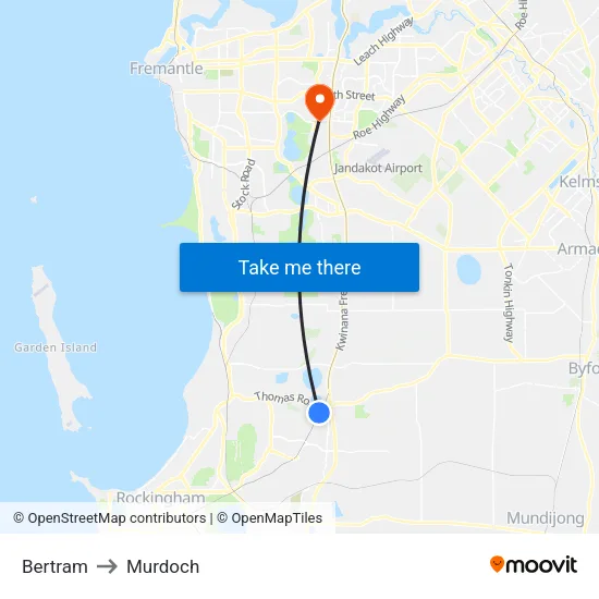 Bertram to Murdoch map