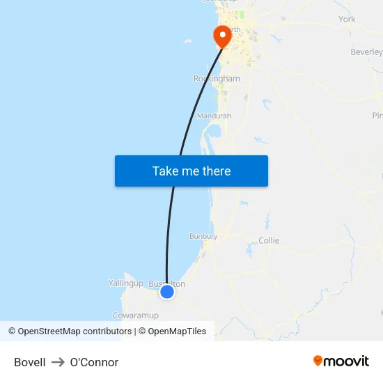 Bovell to O'Connor map