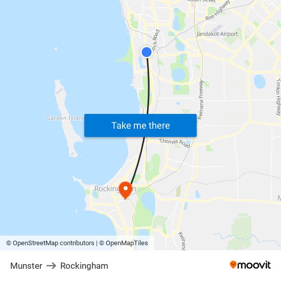 Munster to Rockingham map