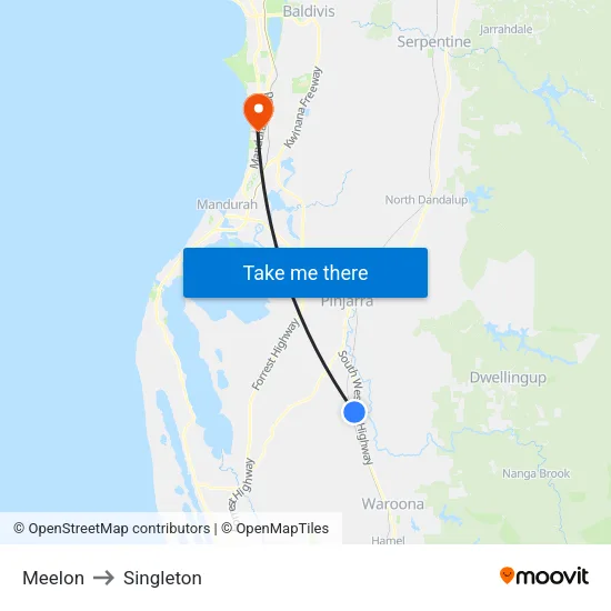 Meelon to Singleton map