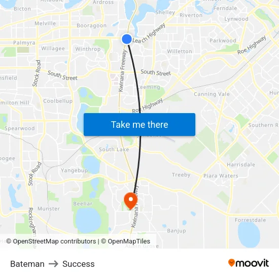 Bateman to Success map