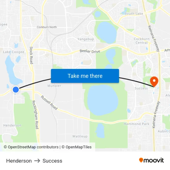 Henderson to Success map