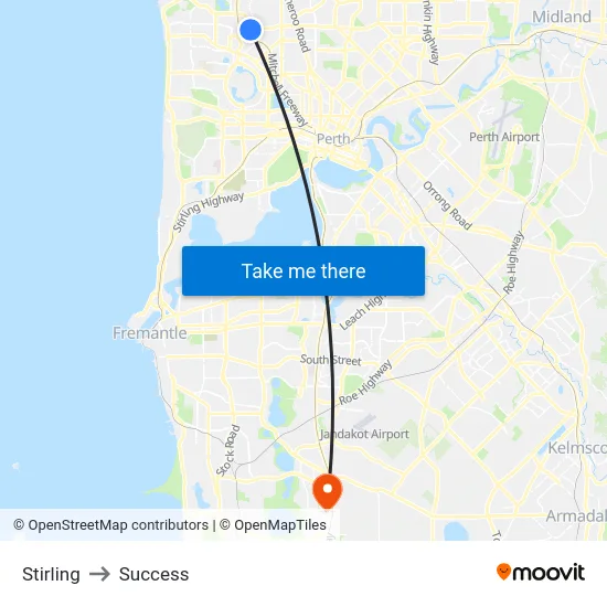 Stirling to Success map
