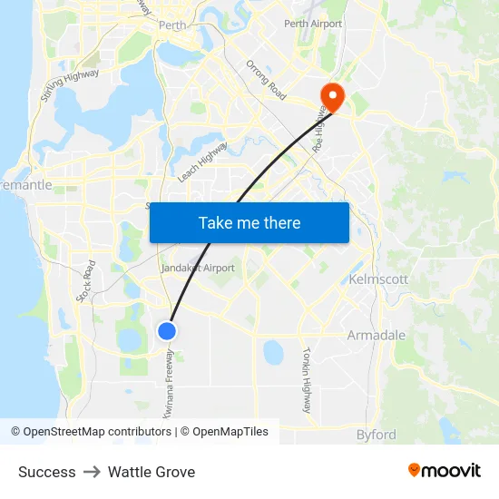 Success to Wattle Grove map