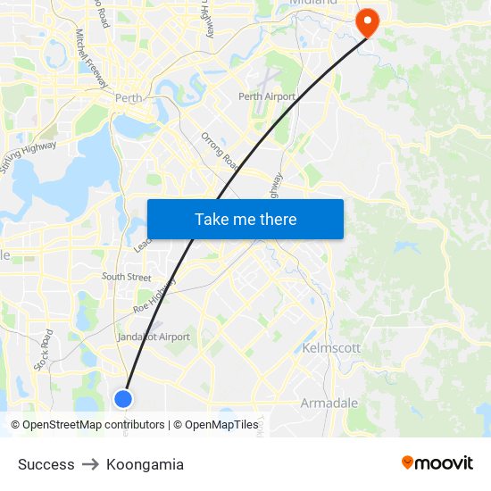 Success to Koongamia map