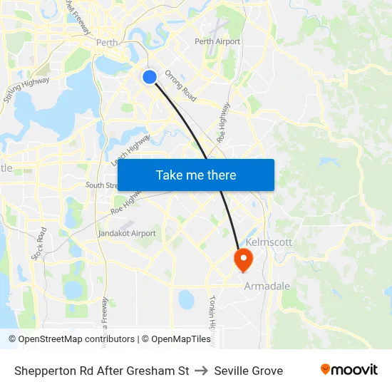 Shepperton Rd After Gresham St to Seville Grove map