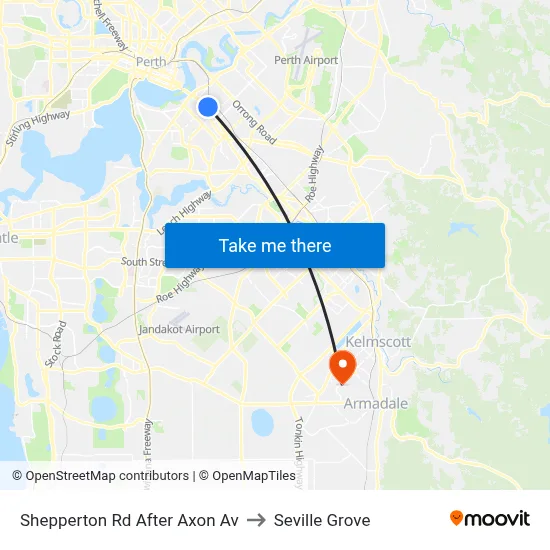 Shepperton Rd After Axon Av to Seville Grove map