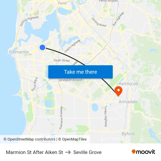 Marmion St After Aiken St to Seville Grove map