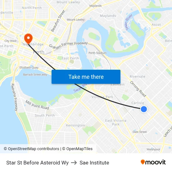 Star St Before Asteroid Wy to Sae Institute map
