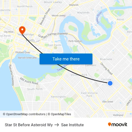 Star St Before Asteroid Wy to Sae Institute map