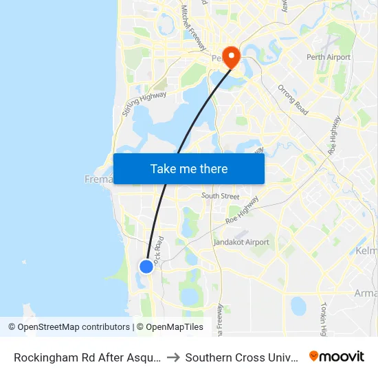 Rockingham Rd After Asquith St to Southern Cross University map