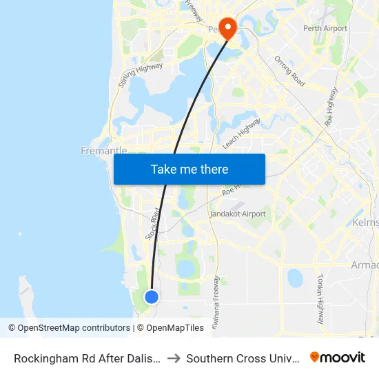 Rockingham Rd After Dalison Av to Southern Cross University map