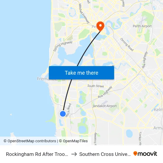 Rockingham Rd After Troode St to Southern Cross University map