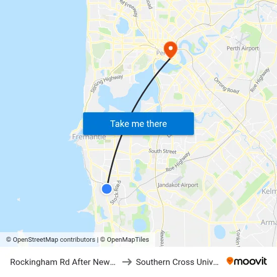 Rockingham Rd After Newton St to Southern Cross University map