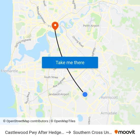 Castlewood Pwy After Hedgerow Gdns to Southern Cross University map