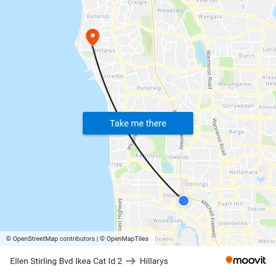 Ellen Stirling Bvd Ikea Cat Id 2 to Hillarys map
