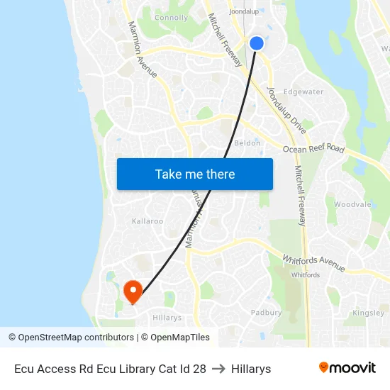 Ecu Access Rd Ecu Library Cat Id 28 to Hillarys map