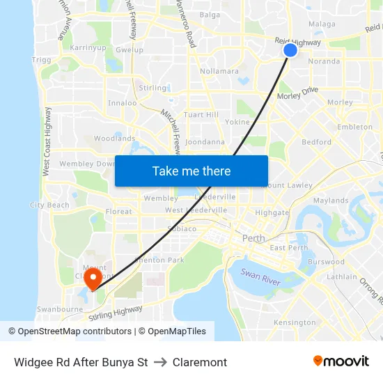 Widgee Rd After Bunya St to Claremont map