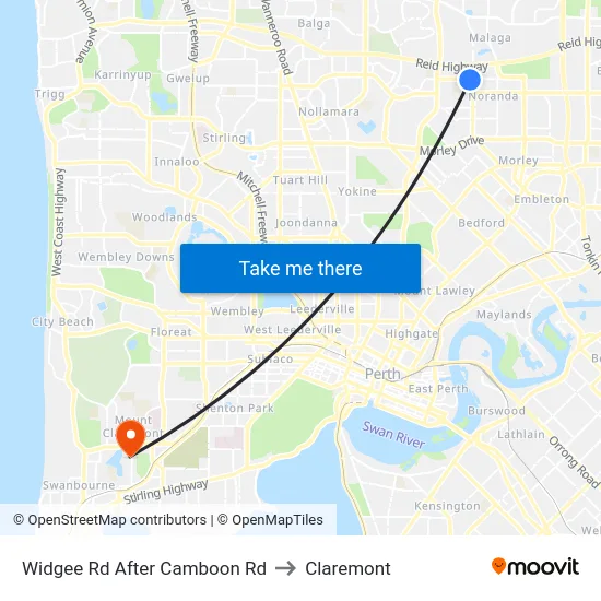 Widgee Rd After Camboon Rd to Claremont map