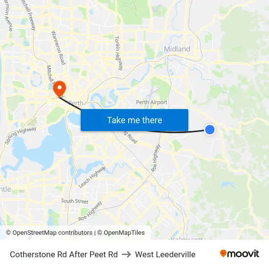 Cotherstone Rd After Peet Rd to West Leederville map
