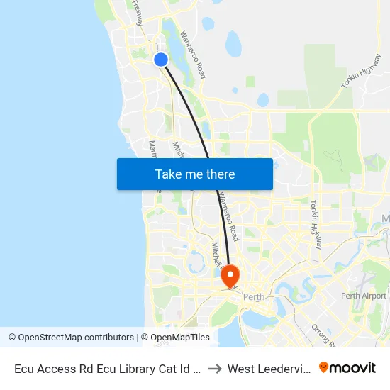 Ecu Access Rd Ecu Library Cat Id 28 to West Leederville map