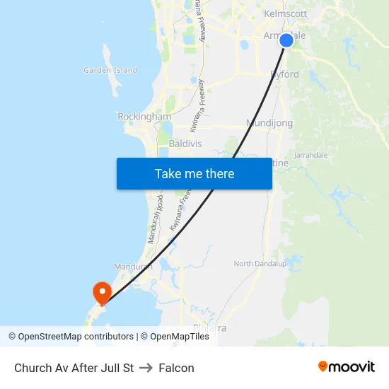 Church Av After Jull St to Falcon map