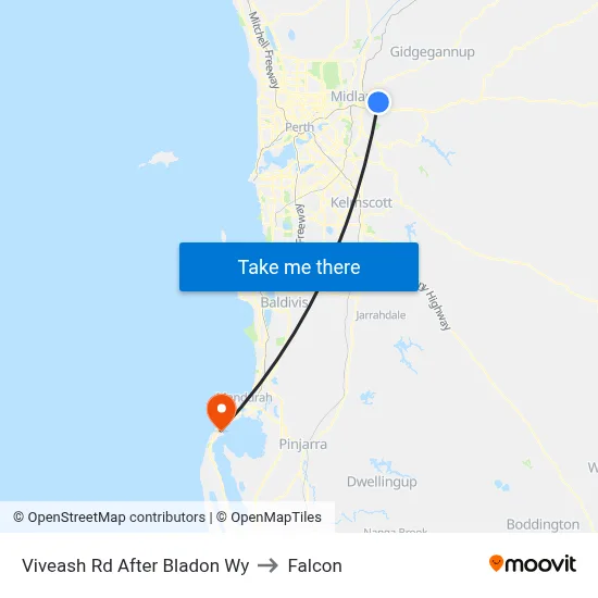 Viveash Rd After Bladon Wy to Falcon map