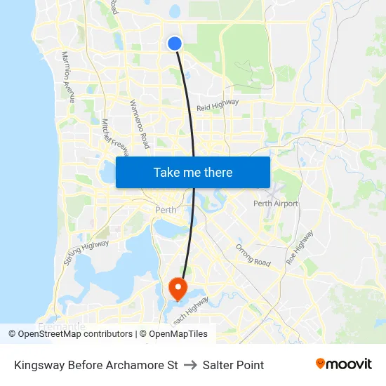 Kingsway   Before Archamore St to Salter Point map