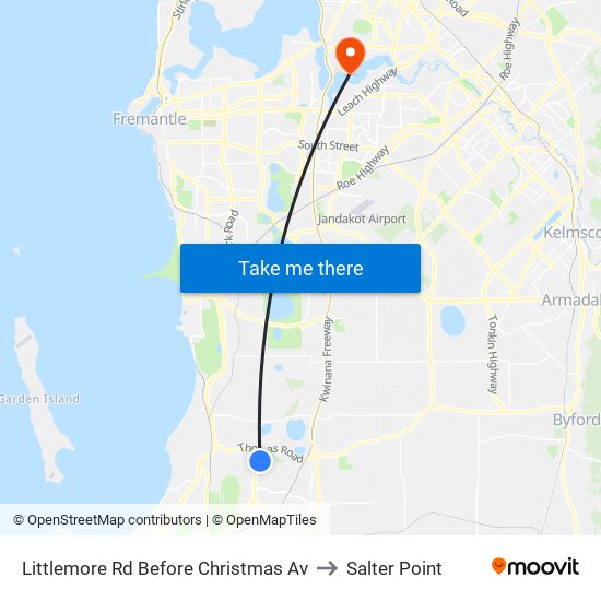 Littlemore Rd Before Christmas Av to Salter Point map