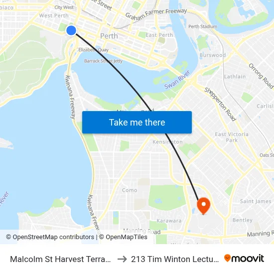 Malcolm St Harvest Terrace Cat Id 23 to 213 Tim Winton Lecture Theatre map