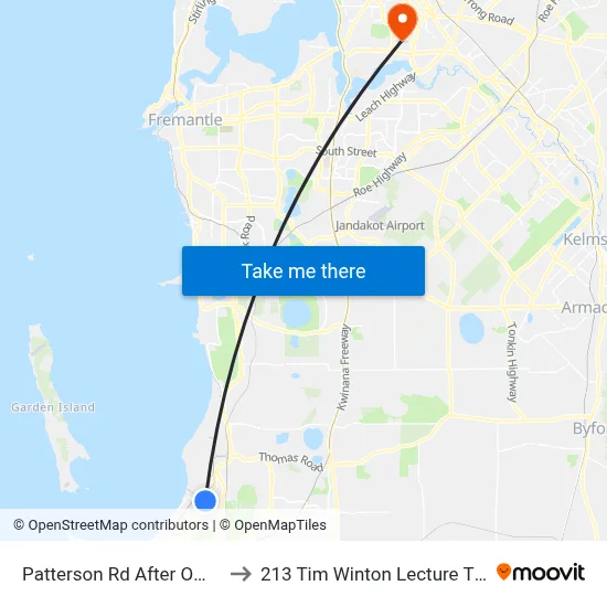 Patterson Rd After Office Rd to 213 Tim Winton Lecture Theatre map