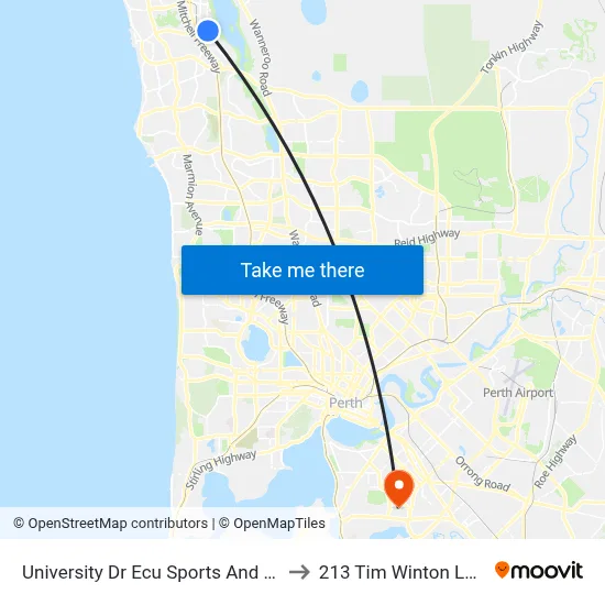 University Dr Ecu Sports And Fitness Ctr Cat Id 29 to 213 Tim Winton Lecture Theatre map