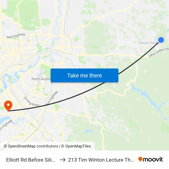 Elliott Rd Before Silia Rtt to 213 Tim Winton Lecture Theatre map