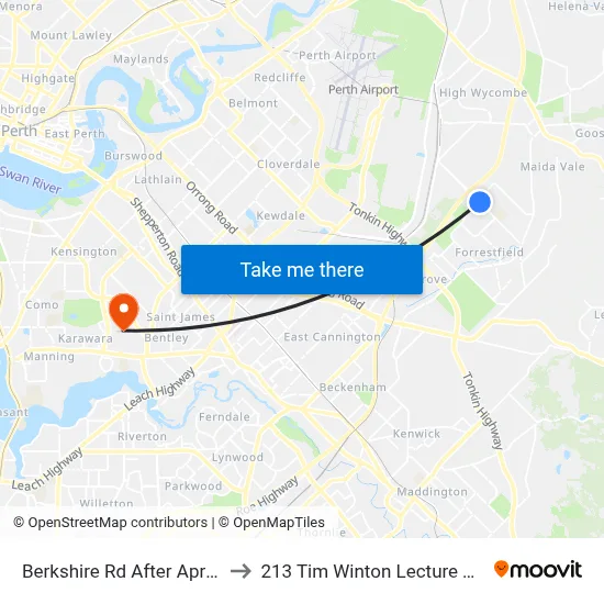 Berkshire Rd After Apricot St to 213 Tim Winton Lecture Theatre map