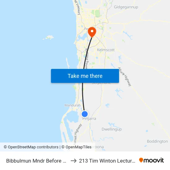 Bibbulmun Mndr Before Jimjam Cr to 213 Tim Winton Lecture Theatre map