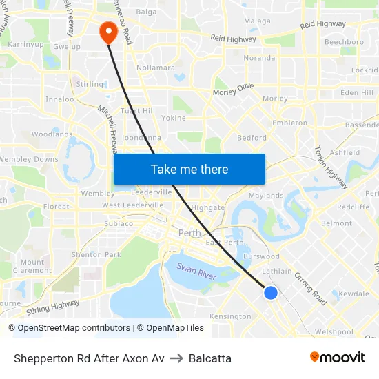 Shepperton Rd After Axon Av to Balcatta map