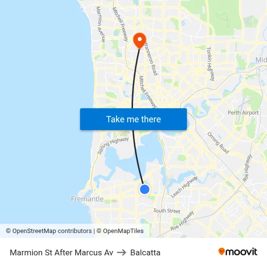 Marmion St After Marcus Av to Balcatta map