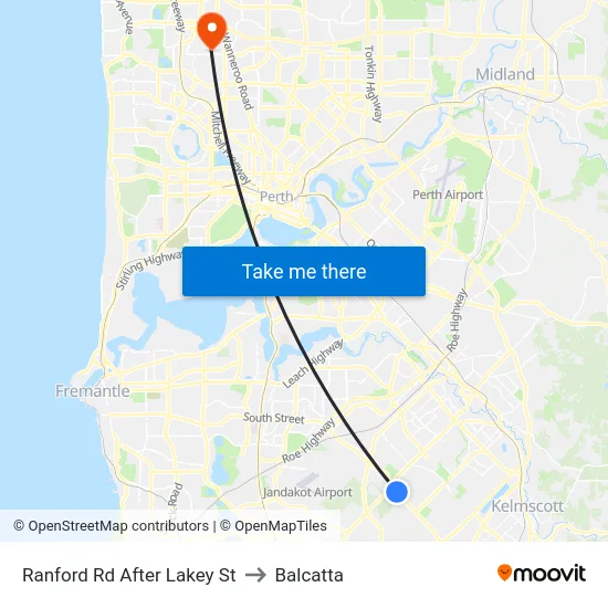 Ranford Rd After Lakey St to Balcatta map